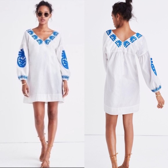 Madewell Dresses & Skirts - Madewell Embroidered Blanca Dress